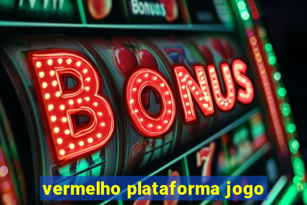 vermelho plataforma jogo